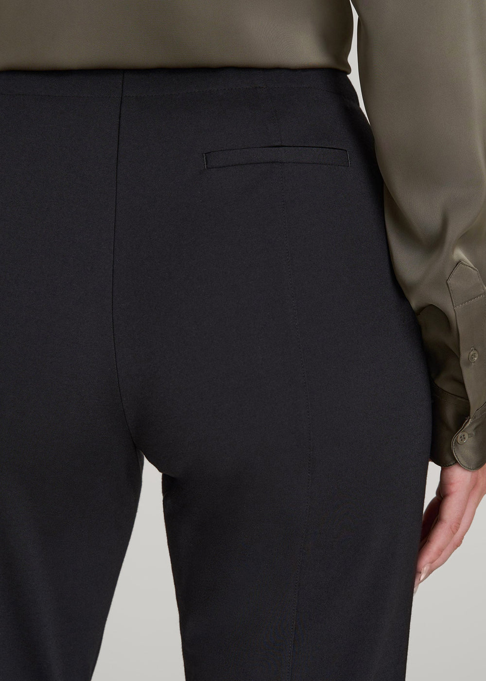 American Tall For Sale | Freedom Flex Straight Leg Dress Pants for Tall Women in Black