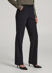 American Tall For Sale | Freedom Flex Straight Leg Dress Pants for Tall Women in Black