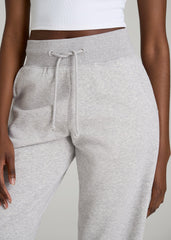 American Tall Online | A.T. Basics Athletic Joggers for Tall Women in Grey Mix