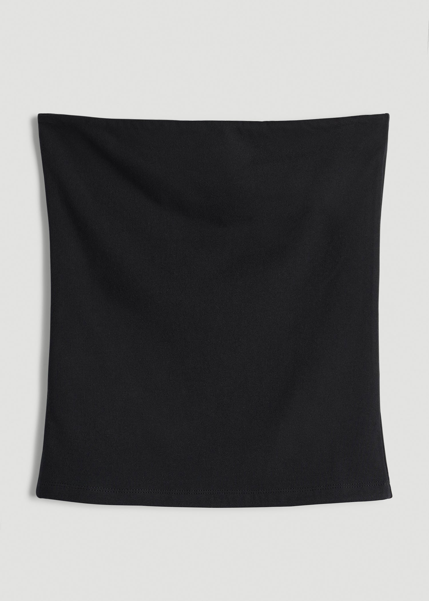 American Tall For Sale | Cotton Tube Top for Tall Women in Black