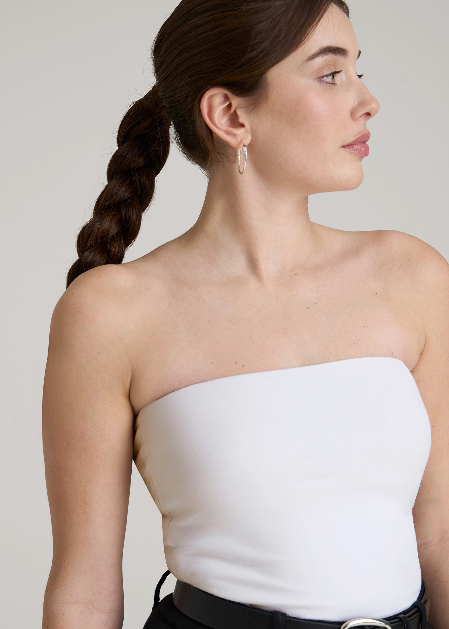 American Tall Online Shop | Cotton Tube Top for Tall Women in White