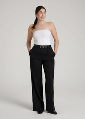 American Tall Online Shop | Cotton Tube Top for Tall Women in White