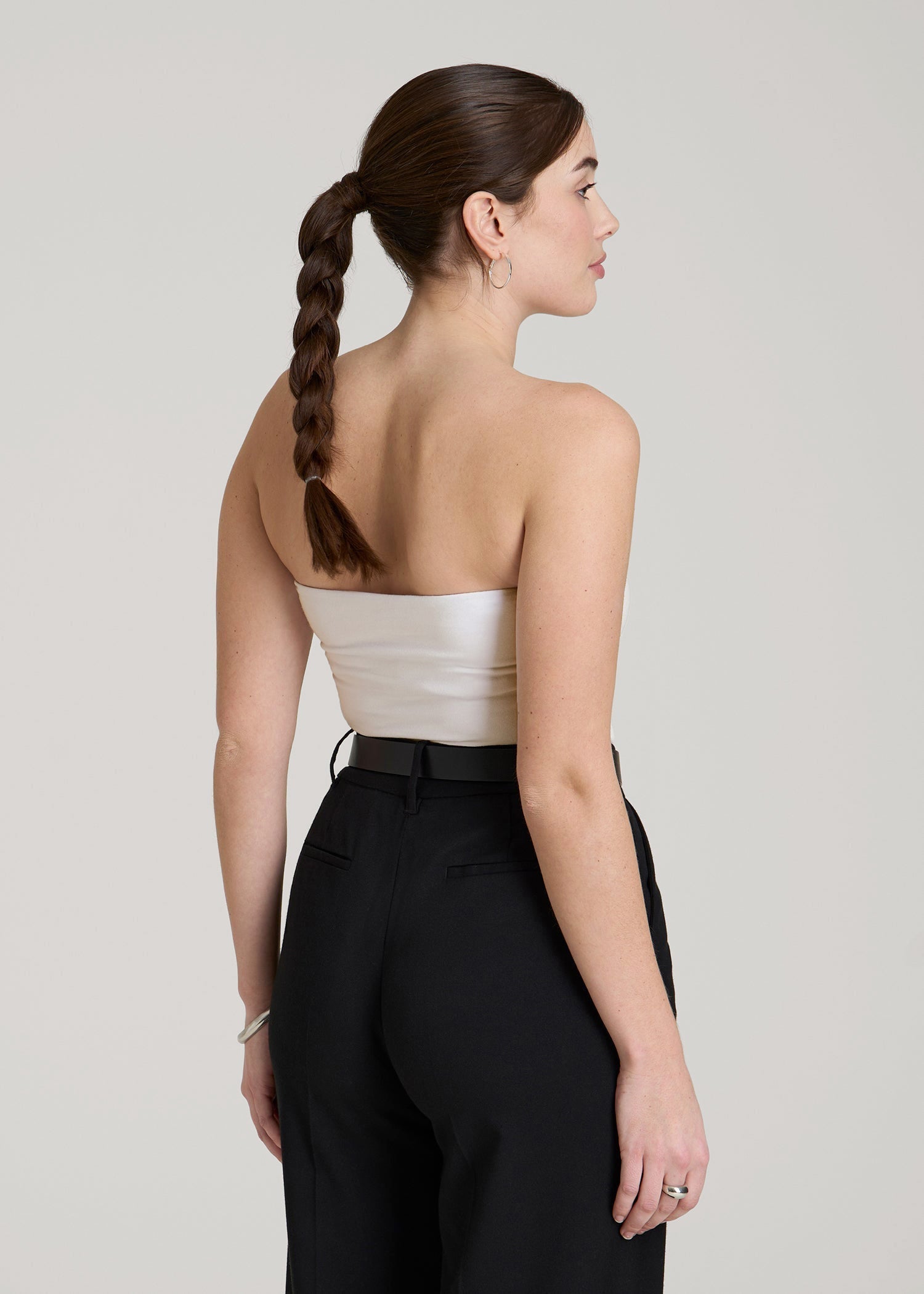 American Tall Online Shop | Cotton Tube Top for Tall Women in White