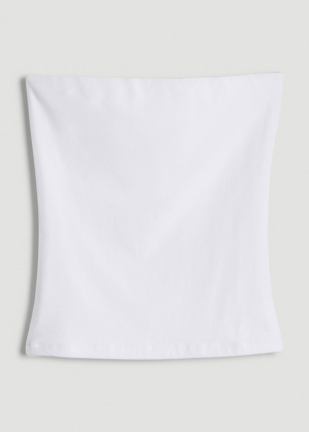 American Tall Online Shop | Cotton Tube Top for Tall Women in White