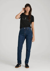 American Tall Online | Logo Tee for Tall Women in Black