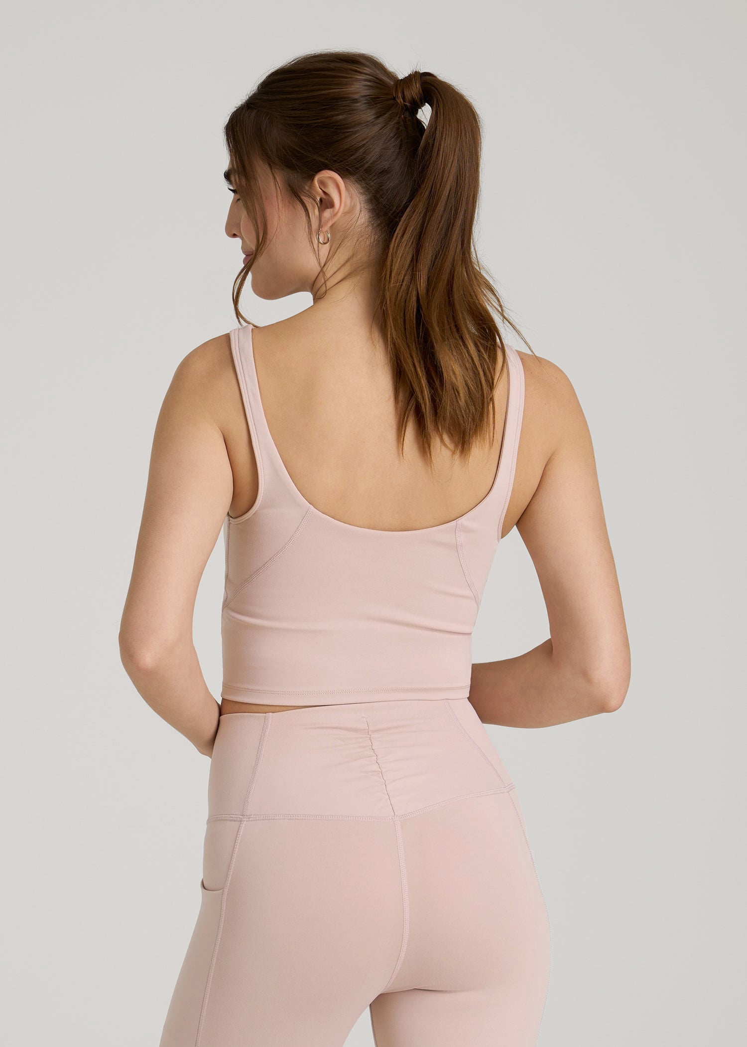 American Tall Sale | Balance Tank Top for Tall Women in Desert Rose