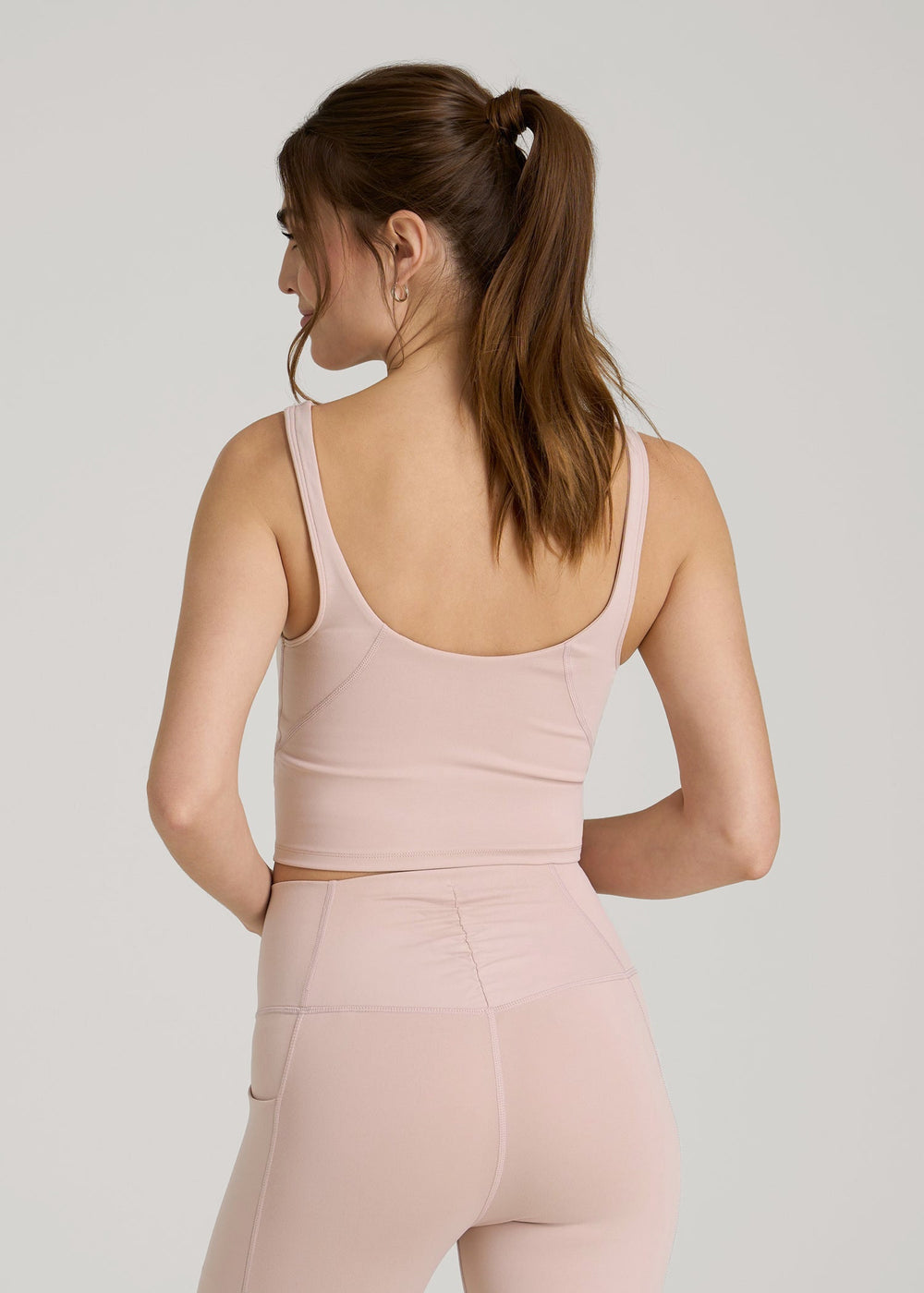 American Tall Sale | Balance Tank Top for Tall Women in Desert Rose