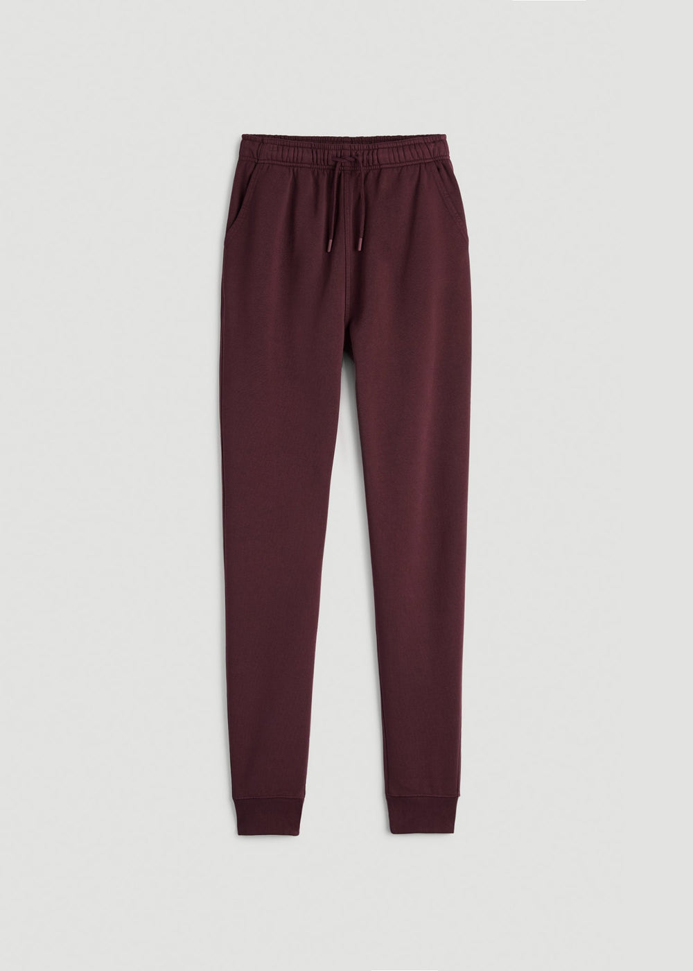 American Tall For Sale | Garment Dyed Joggers for Tall Women in Washed Tawny Port