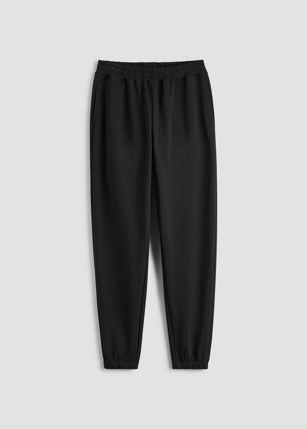 American Tall Online Shop | Wearever Oversized French Terry Joggers for Tall Women in Black