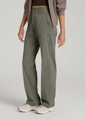 American Tall Online | High-Rise After Practice Pant for Tall Women in Camper Green