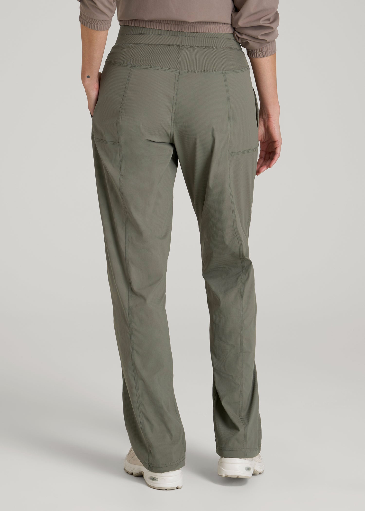 American Tall Online | High-Rise After Practice Pant for Tall Women in Camper Green