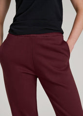 American Tall Online Shop | Wearever Fleece Relaxed Sweatpants for Tall Women in Tawny Port