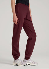 American Tall Online Shop | Wearever Fleece Relaxed Sweatpants for Tall Women in Tawny Port