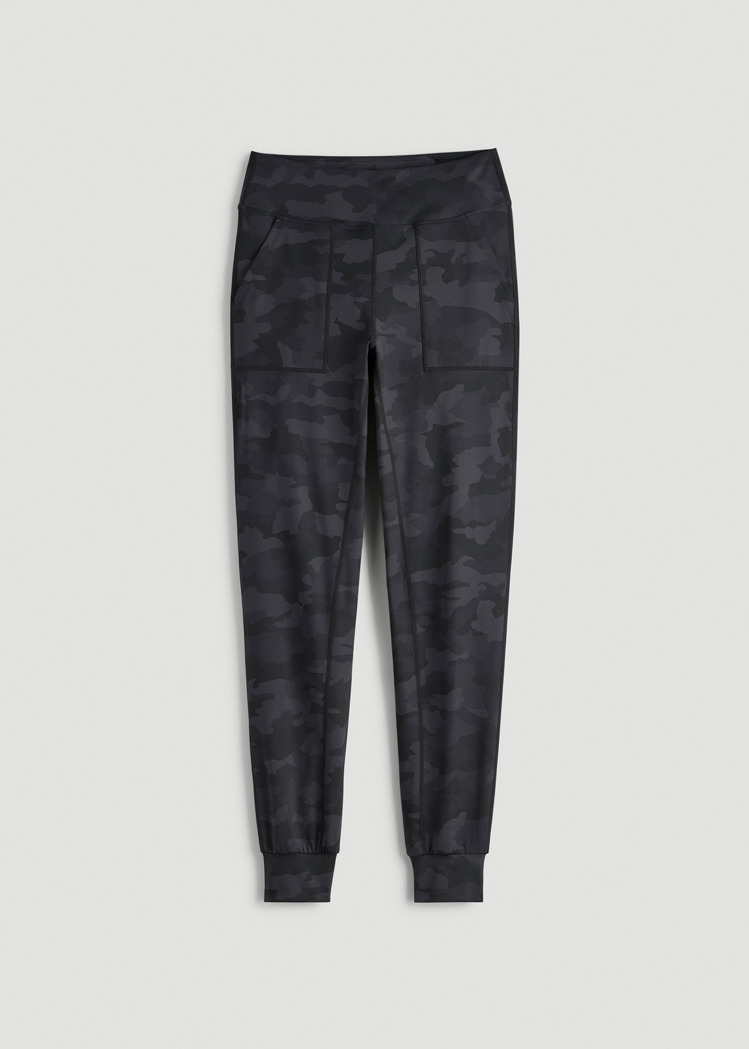 American Tall Sale | Balance Pocket Joggers for Tall Women in Grey Camo