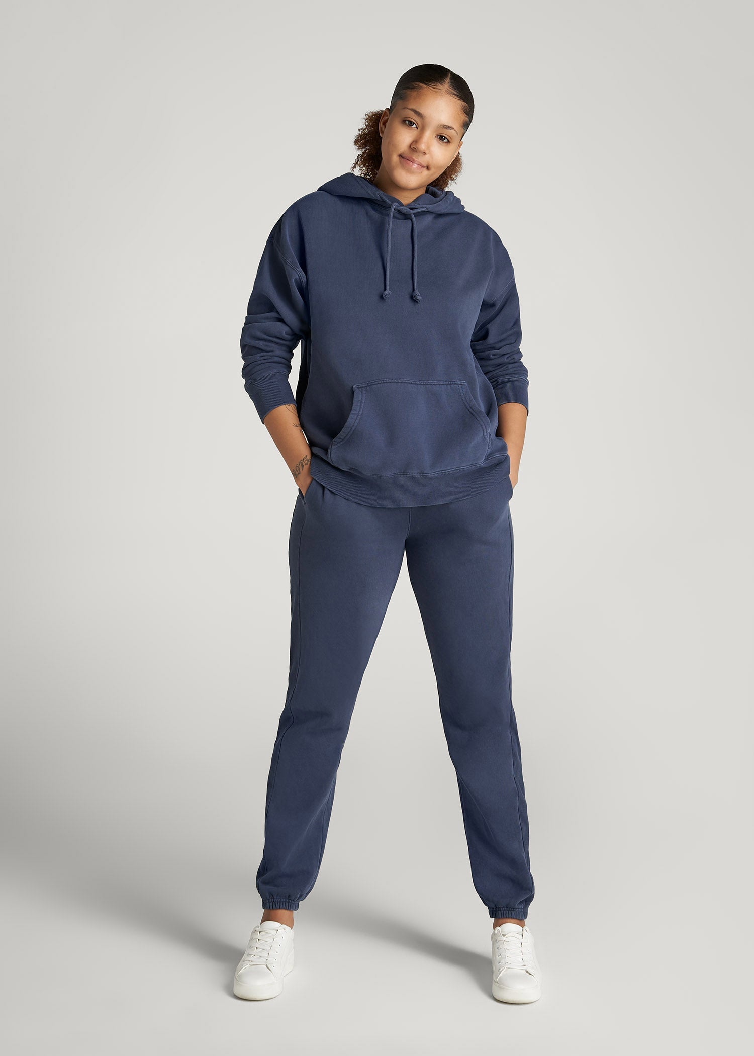 American Tall For Sale | Wearever Fleece Regular Fit Sweatpants for Tall Women in Navy