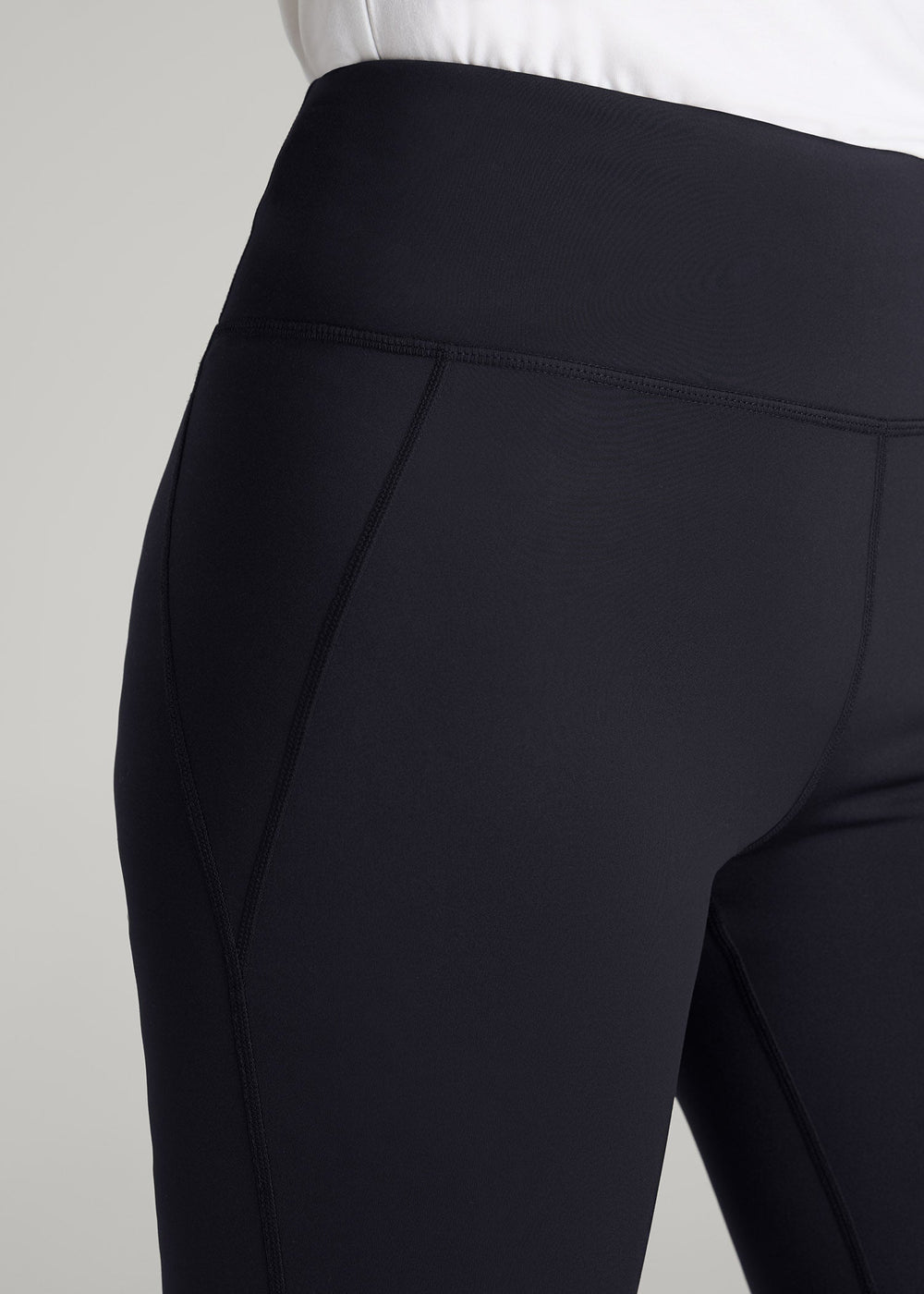 American Tall Online Shop | Fleece-Lined Leggings for Tall Women in Black