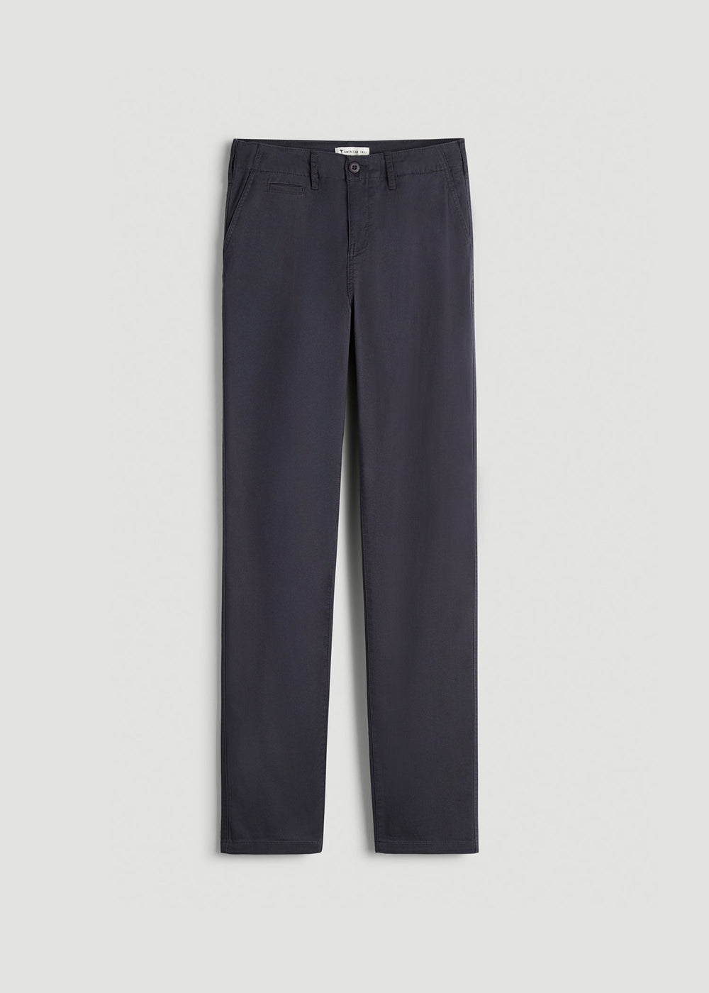 American Tall For Sale | High Rise Tapered Chino Pants for Tall Women in Charcoal Rinse