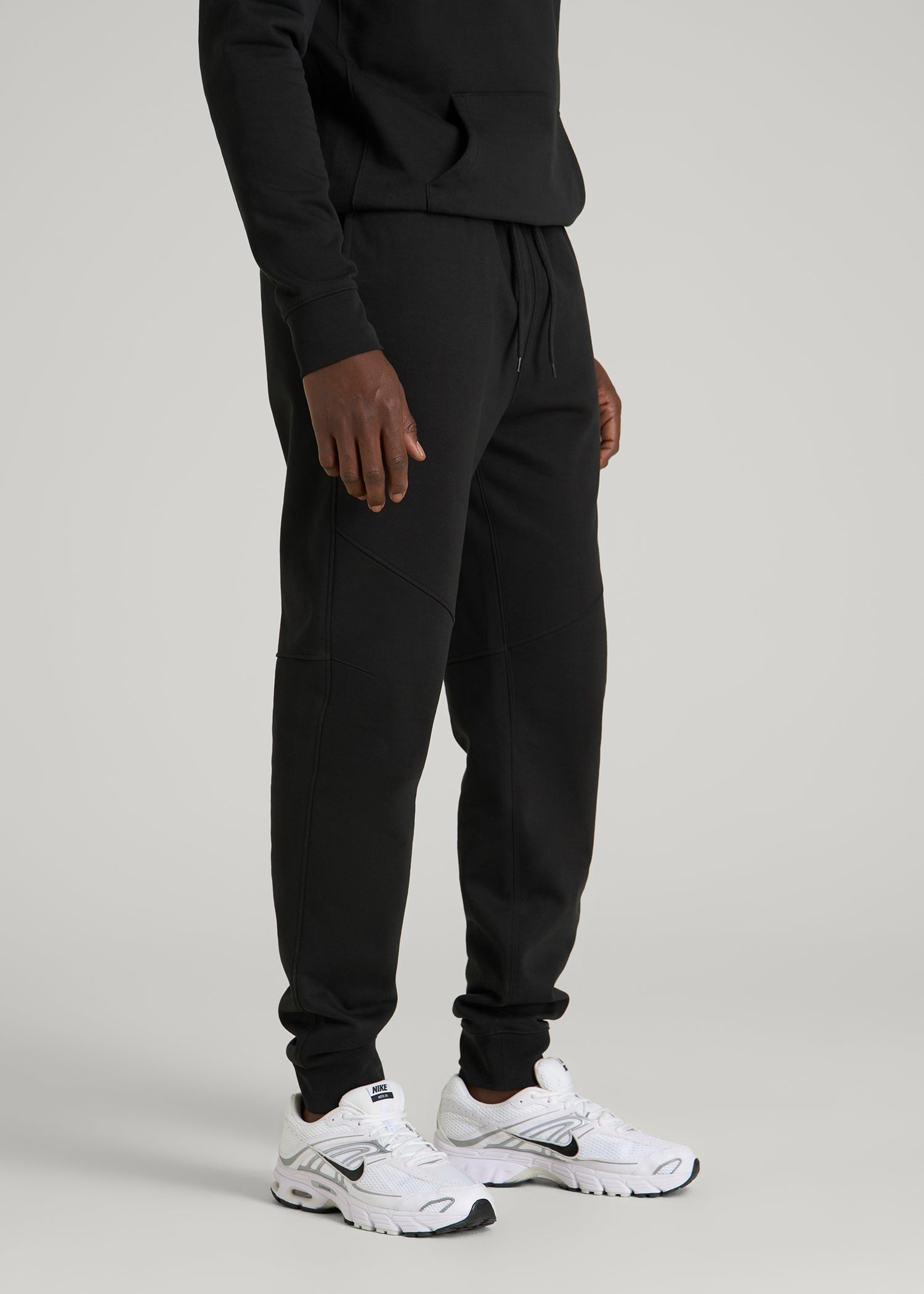 American Tall Online Shop | Core Motion Fleece Jogger for Tall Men in Black