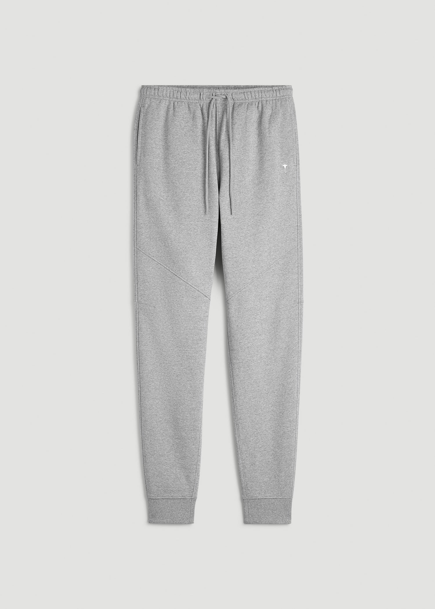 American Tall Discount | Core Motion Fleece Jogger for Tall Men in Heathered Grey