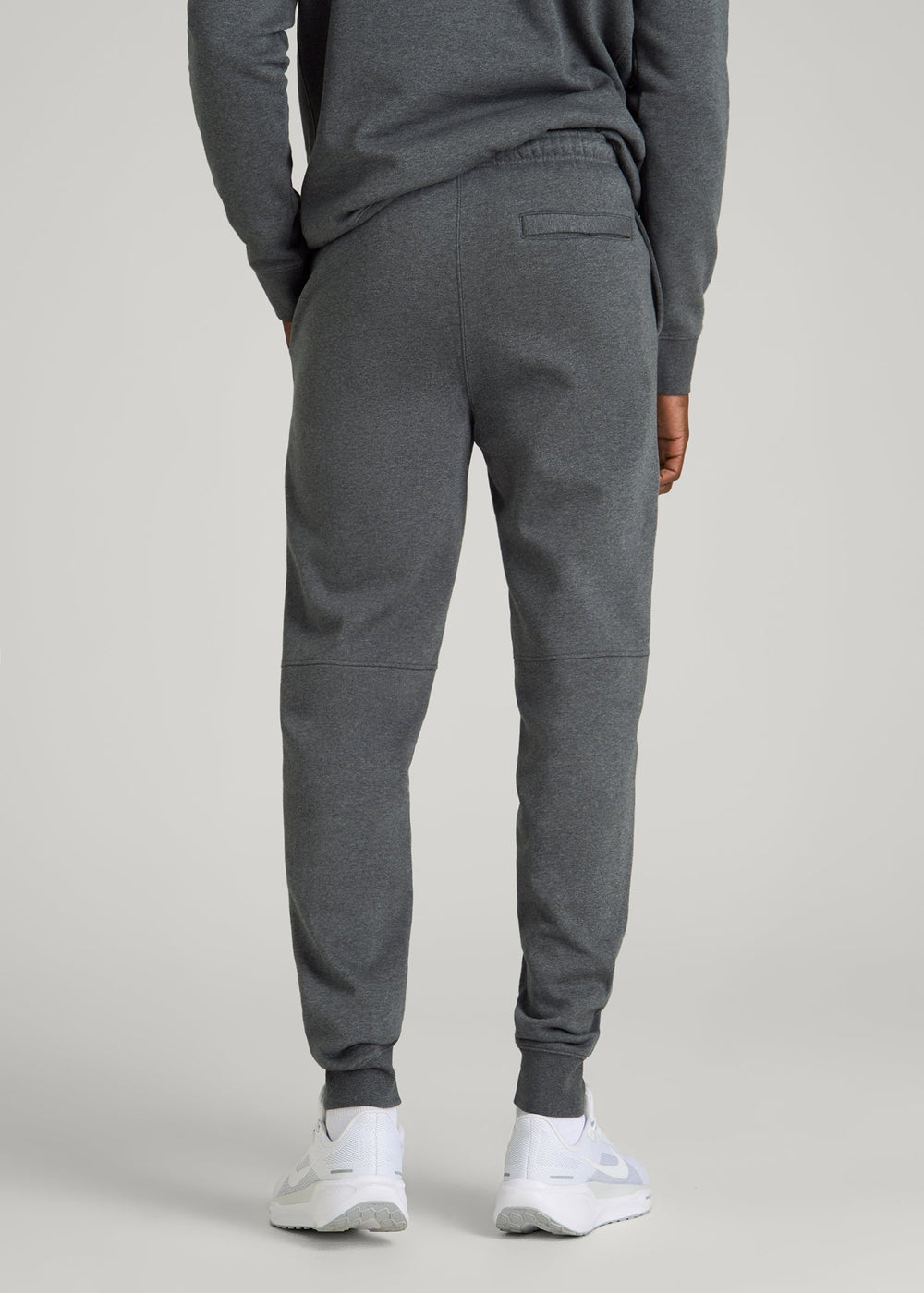 American Tall Sale | Core Motion Fleece Jogger for Tall Men in Charcoal Mix