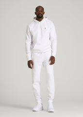 American Tall Outlet | Core Motion Fleece Jogger for Tall Men in White