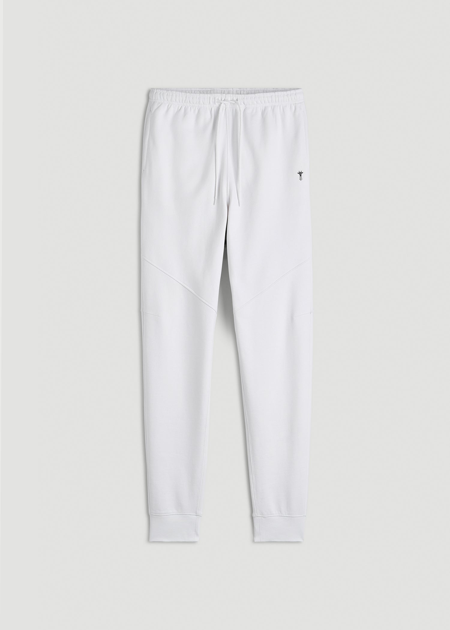 American Tall Outlet | Core Motion Fleece Jogger for Tall Men in White