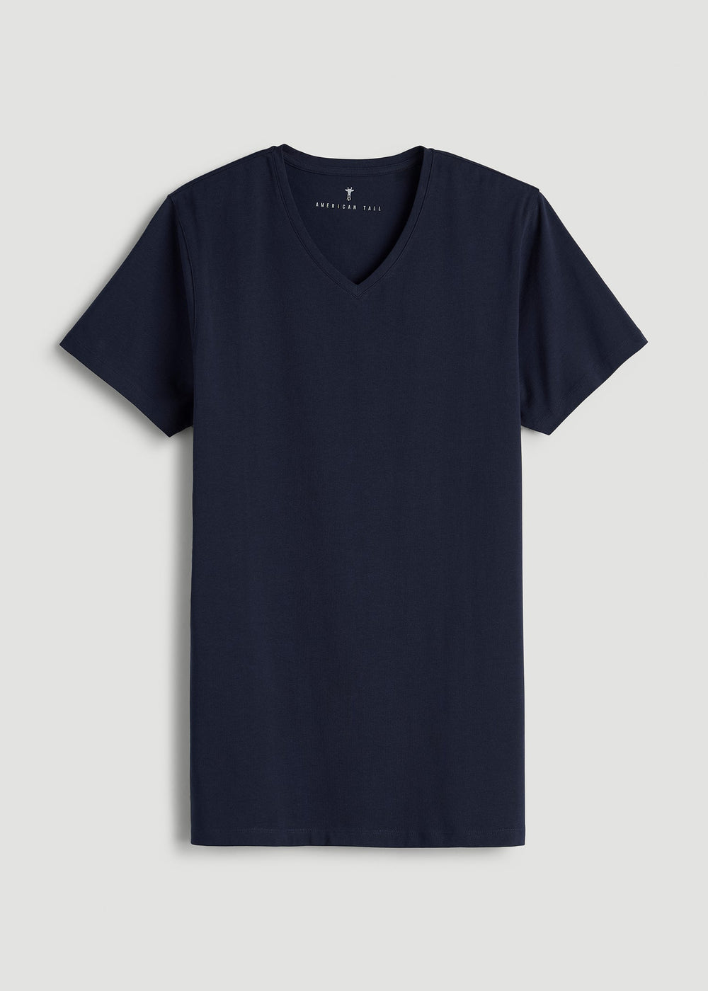American Tall Online Shop | The Essential Modern Fit V-Neck Tee for Tall Men in Navy