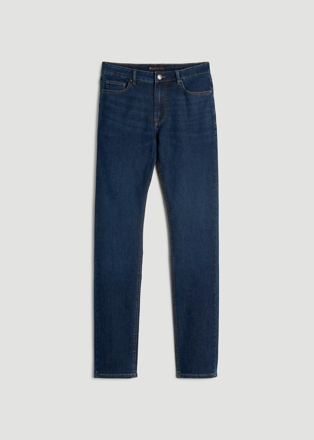 American Tall Outlet | Dylan Slim Fit Fleeced Jeans for Tall Men in Colorado Blue Wash