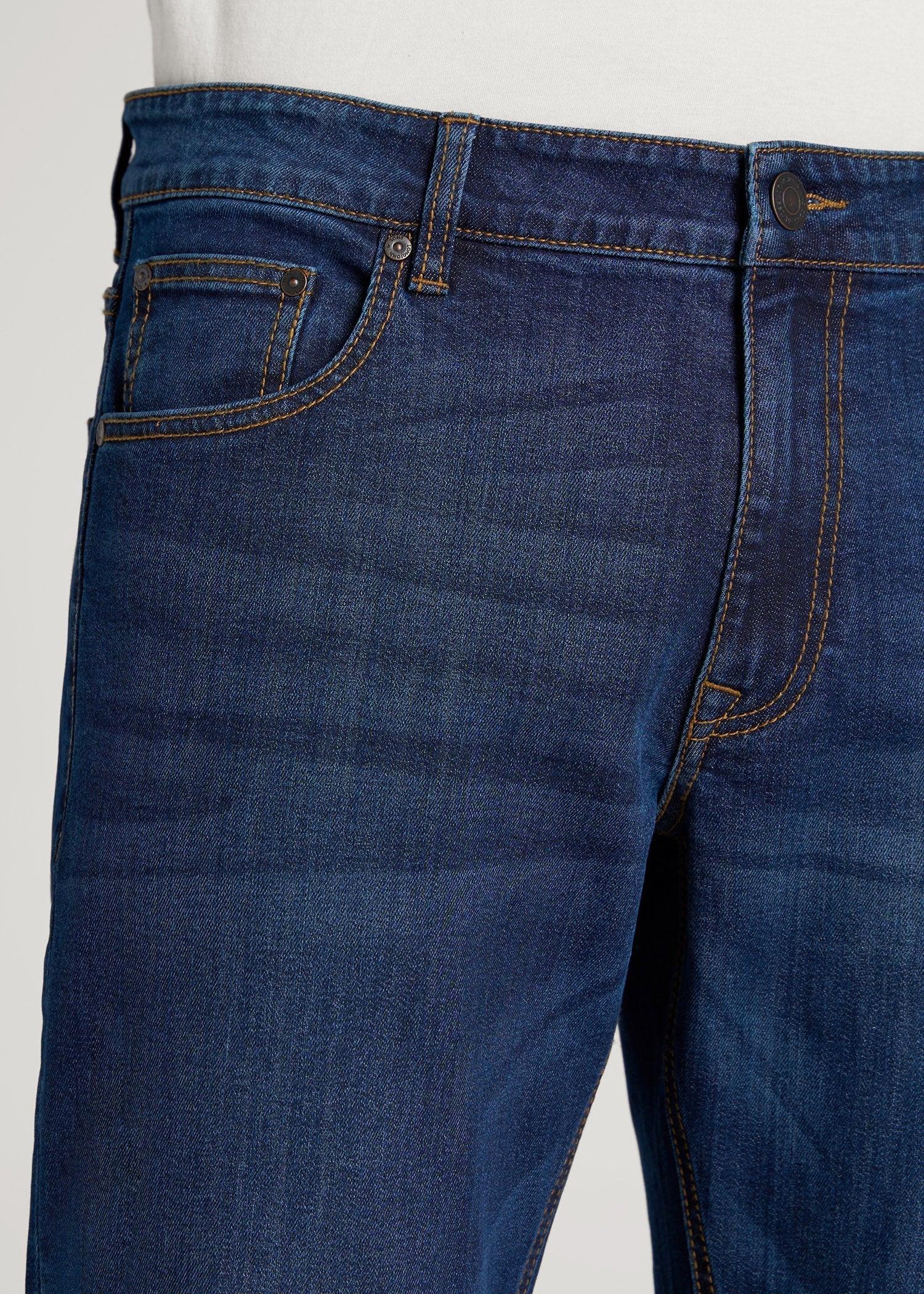 American Tall Online | LJ&S TAPERED Jeans for Tall Men in Charger Blue