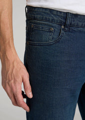 American Tall Sale | Carman TAPERED Jeans for Tall Men in Coastal Blue