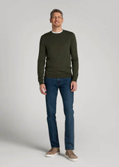 American Tall Sale | Carman TAPERED Jeans for Tall Men in Coastal Blue