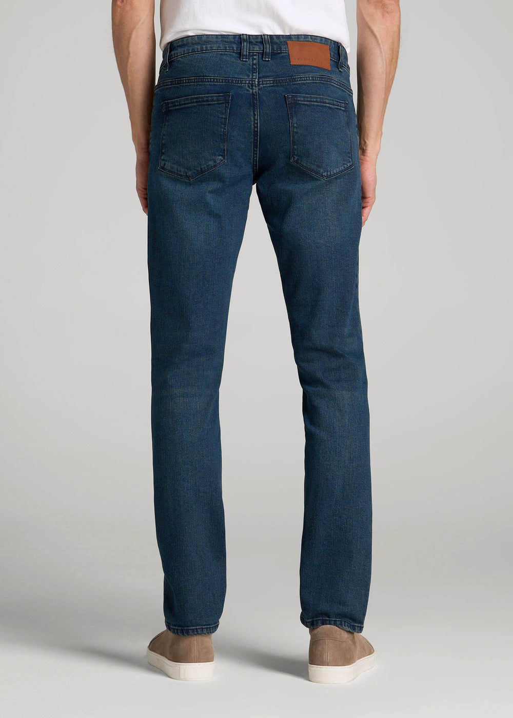 American Tall Sale | Carman TAPERED Jeans for Tall Men in Coastal Blue