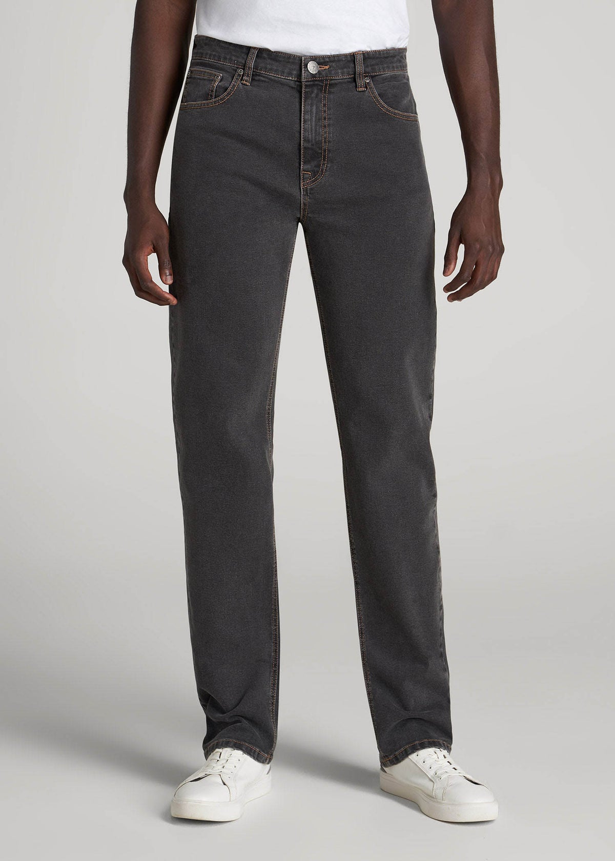 American Tall For Sale | J1 STRAIGHT LEG Jeans for Tall Men in Dark Grey Denim
