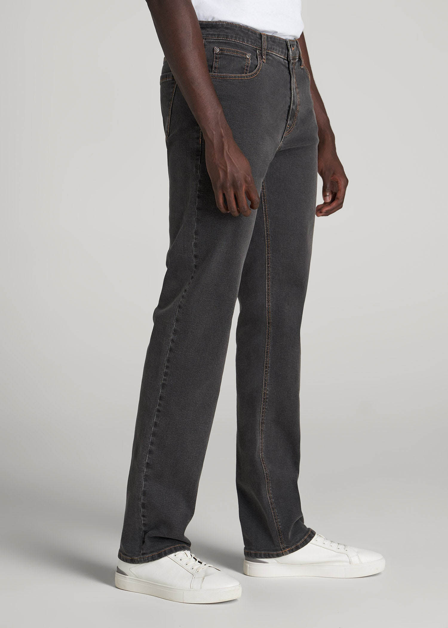 American Tall For Sale | J1 STRAIGHT LEG Jeans for Tall Men in Dark Grey Denim