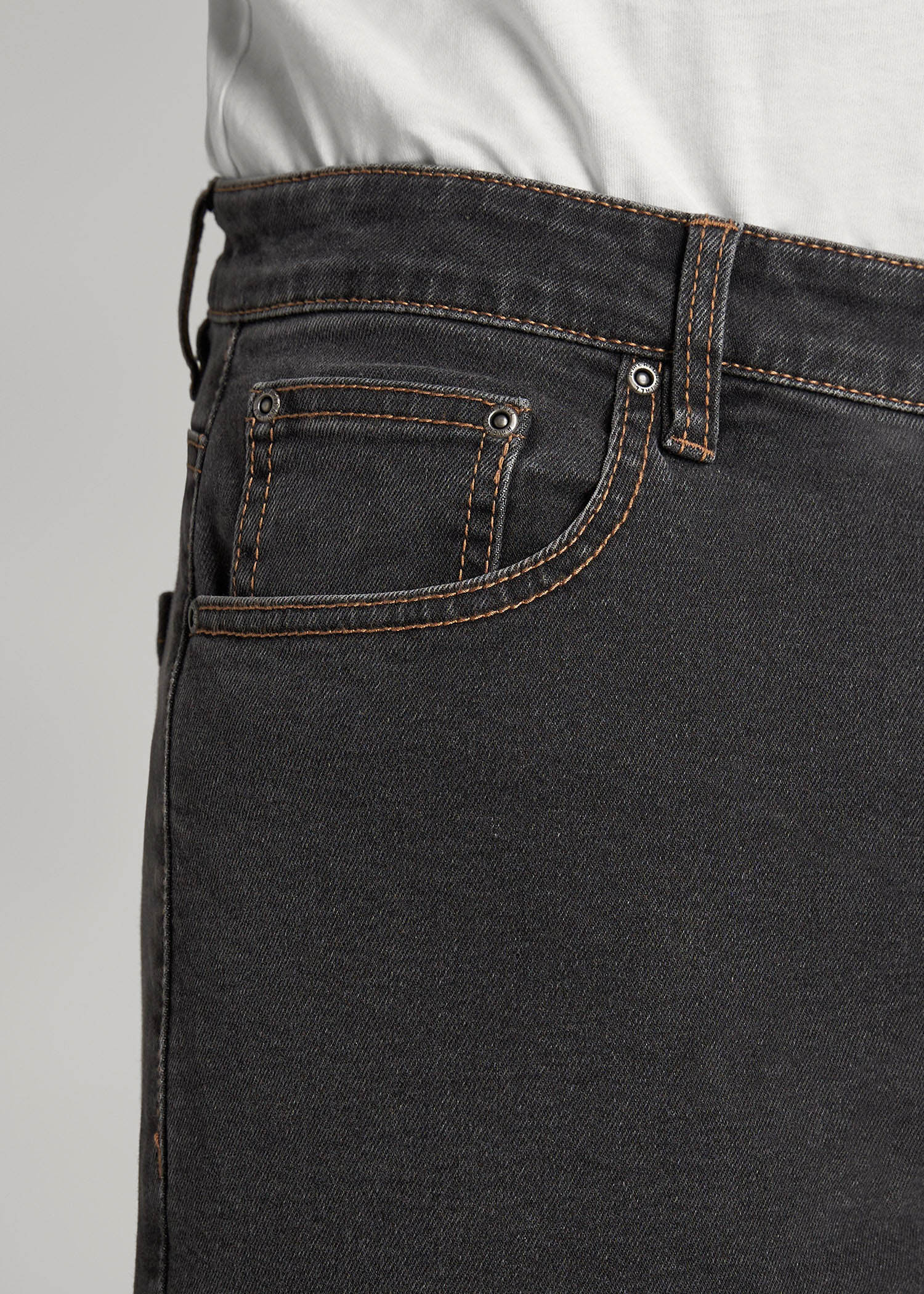 American Tall For Sale | J1 STRAIGHT LEG Jeans for Tall Men in Dark Grey Denim