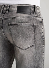 American Tall Online Shop | Dylan Slim Fit Jeans for Tall Men in Washed Faded Black