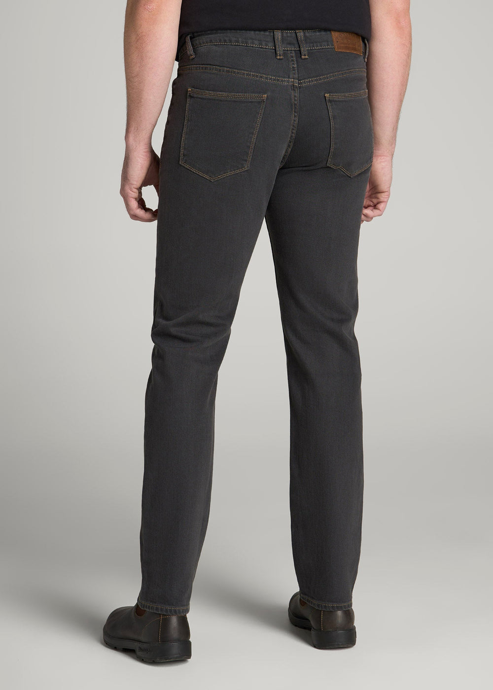 American Tall Discount | LJ&S STRAIGHT LEG Jeans for Tall Men in Vintage Black