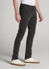 American Tall Sale | LJ&S TAPERED Jeans for Tall Men in Vintage Black