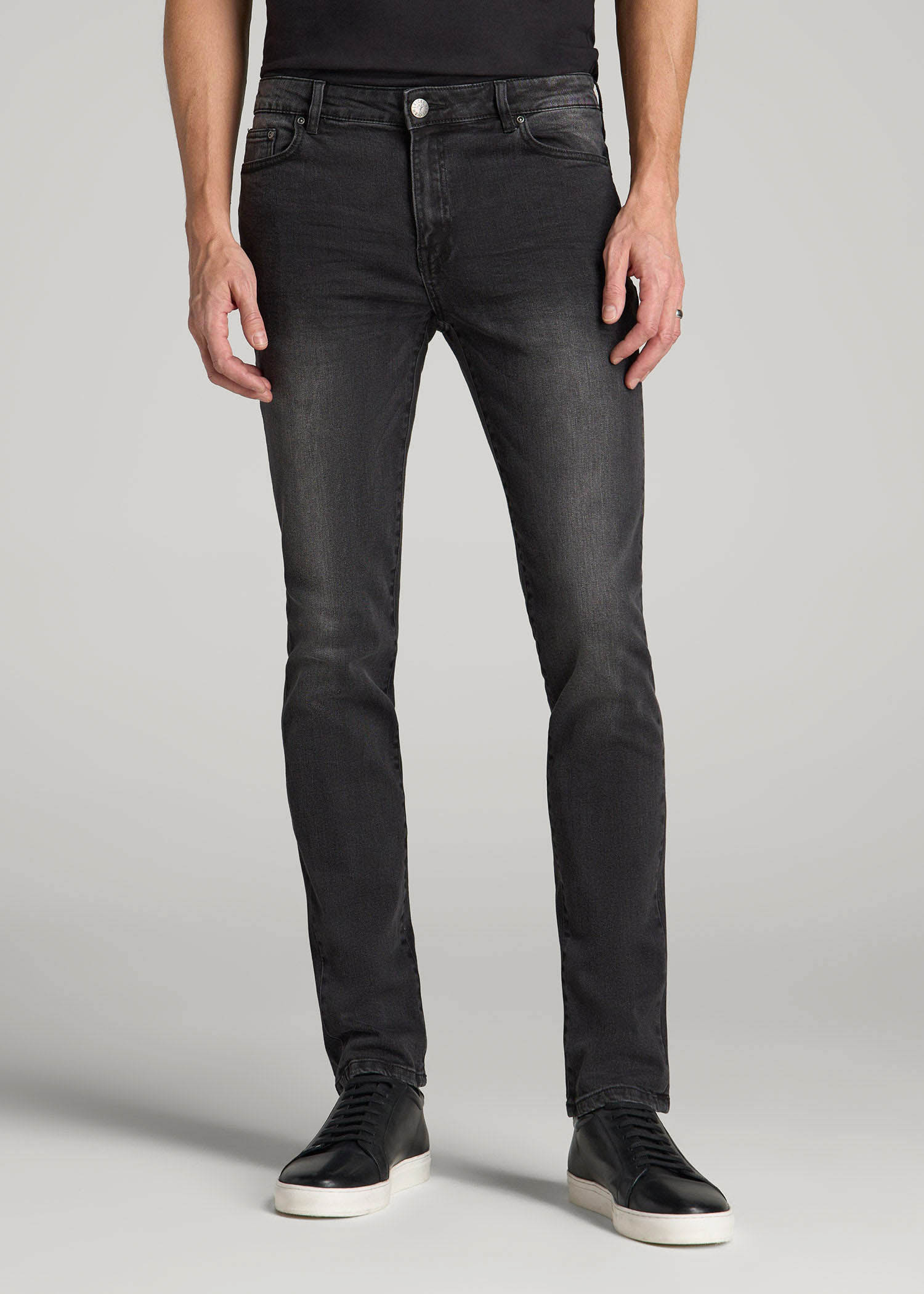 American Tall For Sale | Dylan Slim Fit Jeans for Tall Men in Dark Smoke