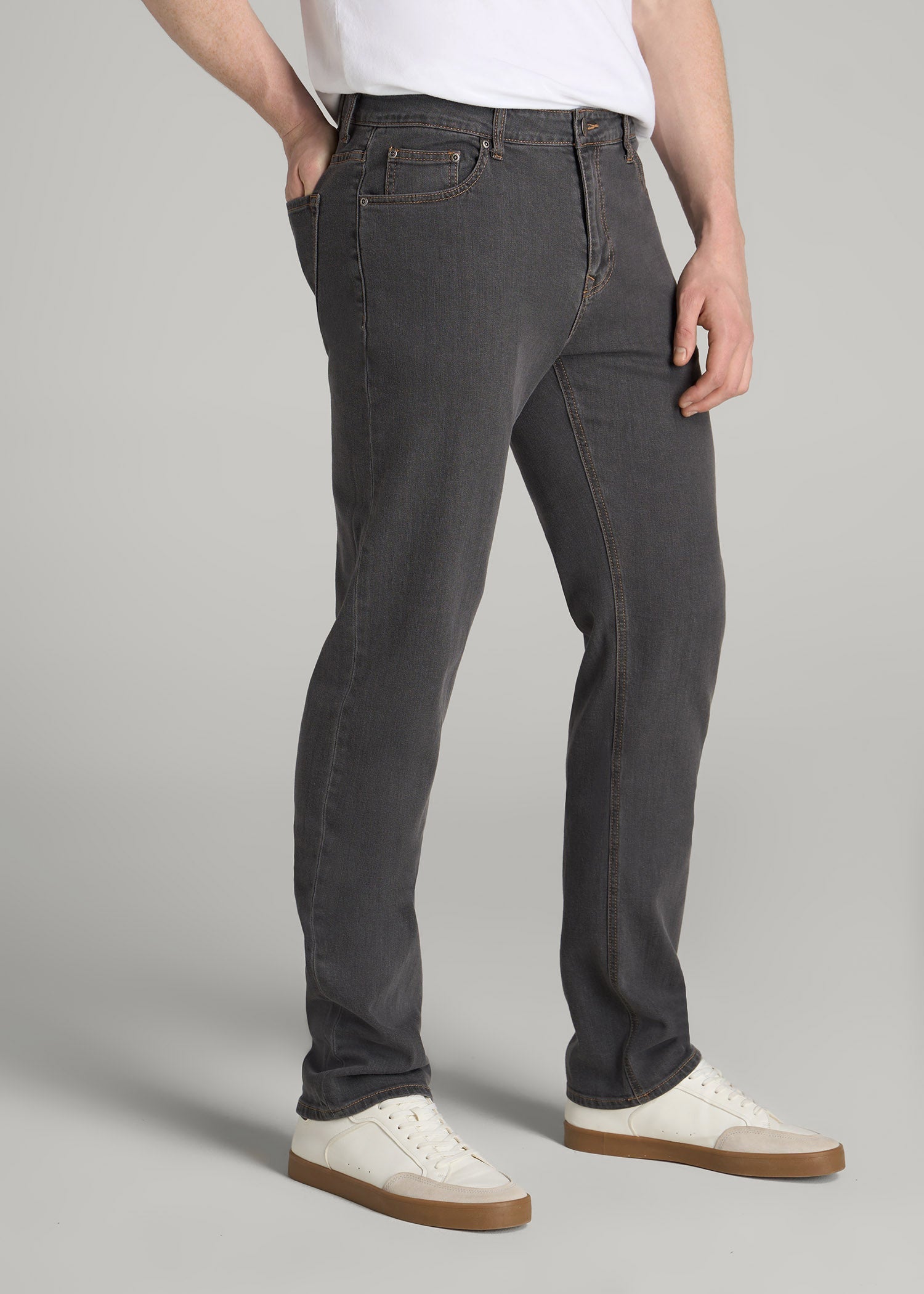 American Tall Discount | J1 STRAIGHT LEG Jeans for Tall Men in Grey