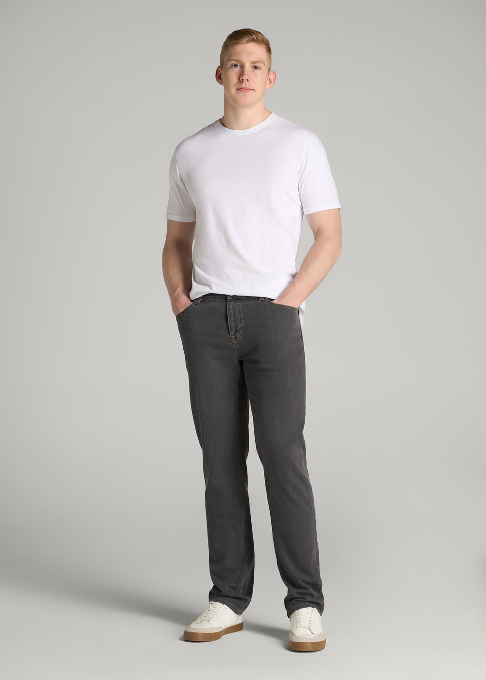 American Tall Discount | J1 STRAIGHT LEG Jeans for Tall Men in Grey