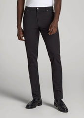 American Tall For Sale | Dylan Slim Fit Five-Pocket Pants For Tall Men in Black