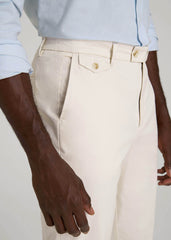 American Tall Online | Refined Chinos for Tall Men in Antique White