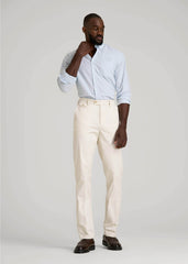 American Tall Online | Refined Chinos for Tall Men in Antique White