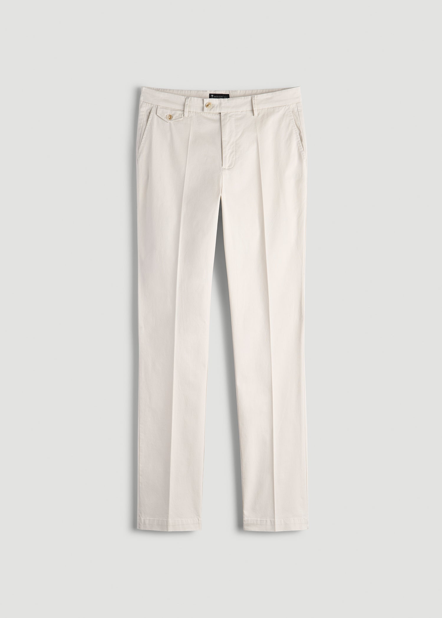 American Tall Online | Refined Chinos for Tall Men in Antique White