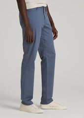 American Tall Sale | Everyday Comfort 5-Pocket TAPERED-FIT Pant for Tall Men in Blue Slate