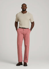 American Tall Outlet | Mason Relaxed Chinos for Tall Men in Withered Rose