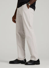 American Tall For Sale | 4 Way Stretch Commuter RELAXED Chino Pants for Tall Men in Drywall Tan