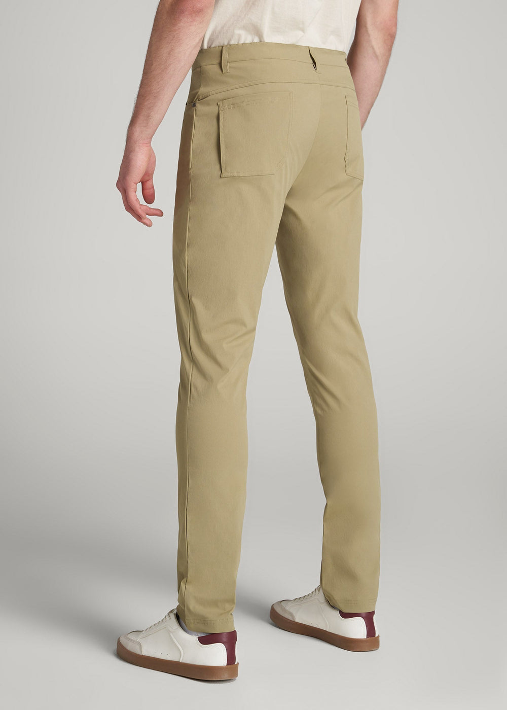 American Tall Online Shop | TAPERED-FIT Traveler Pants for Tall Men in Tan