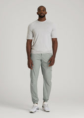 American Tall Online Shop | Featherweight Cargo Training Jogger for Tall Men in Seagrass
